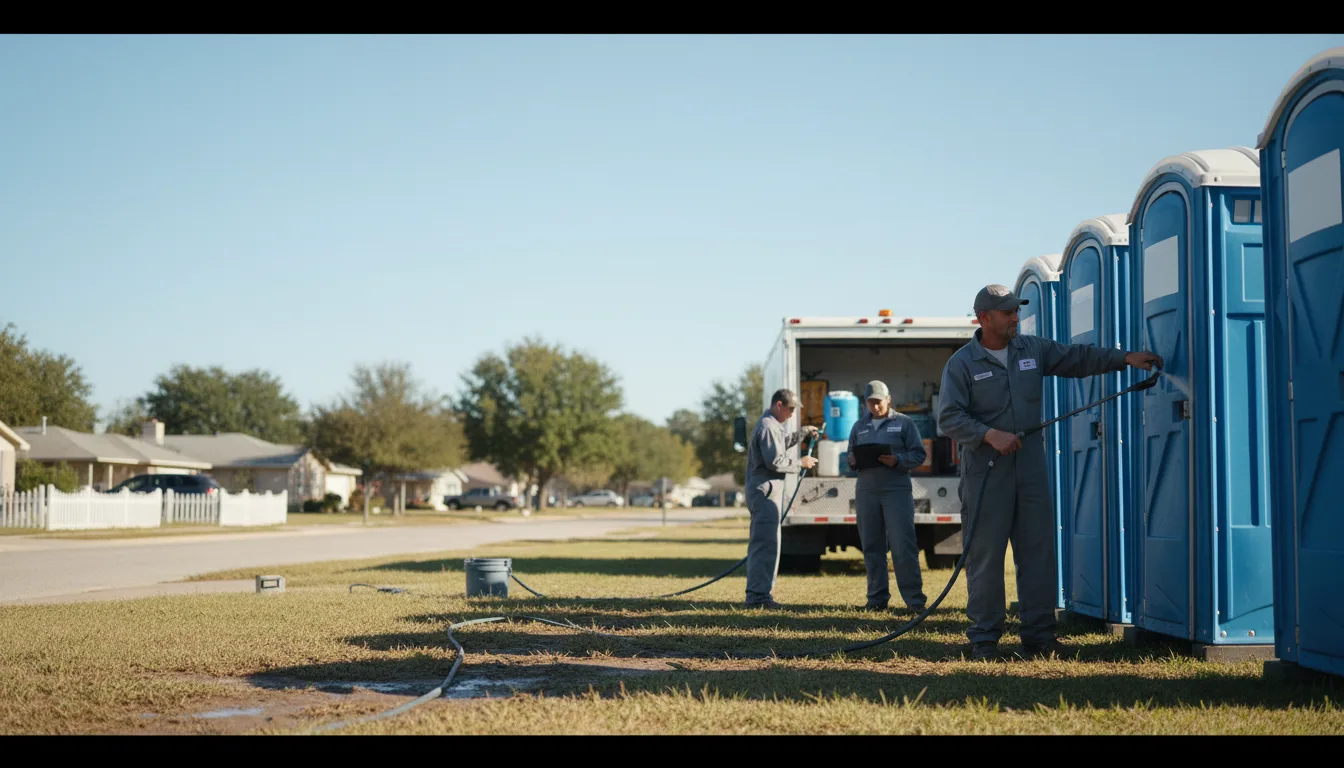 Long-Term Portable Toilet Rental in Remington, IN near me